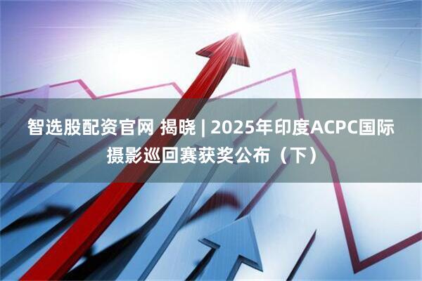 智选股配资官网 揭晓 | 2025年印度ACPC国际摄影巡回赛获奖公布(下)